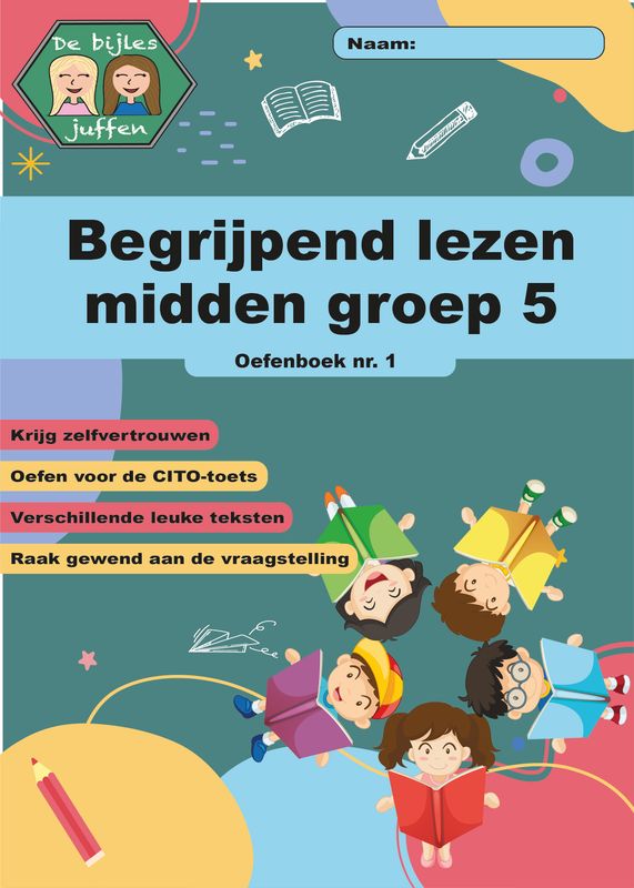 Oefenboek begrijpend lezen midden groep 5