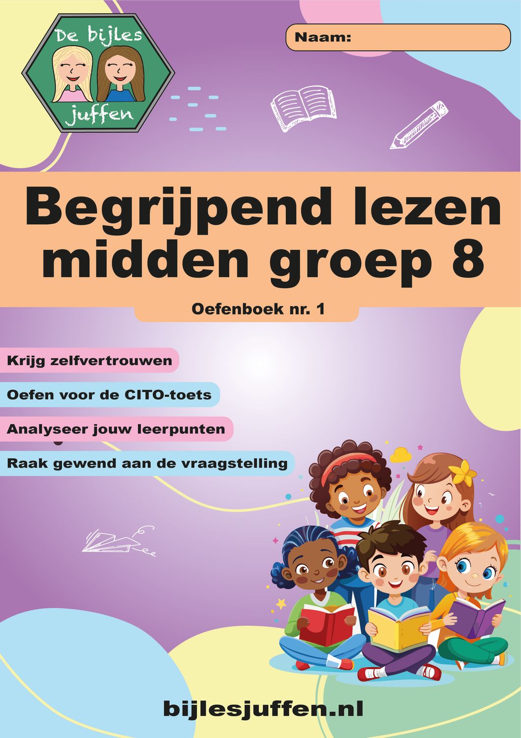 Oefenboek begrijpend lezen midden groep 8 nr. 1