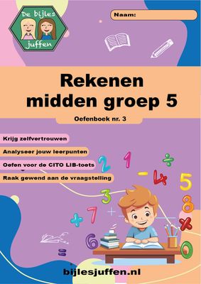 Oefenboek rekenen midden groep 5 nr. 3