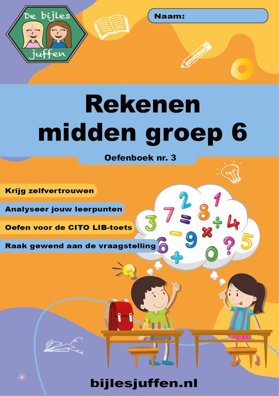 Oefenboek rekenen midden groep 6 nr. 3