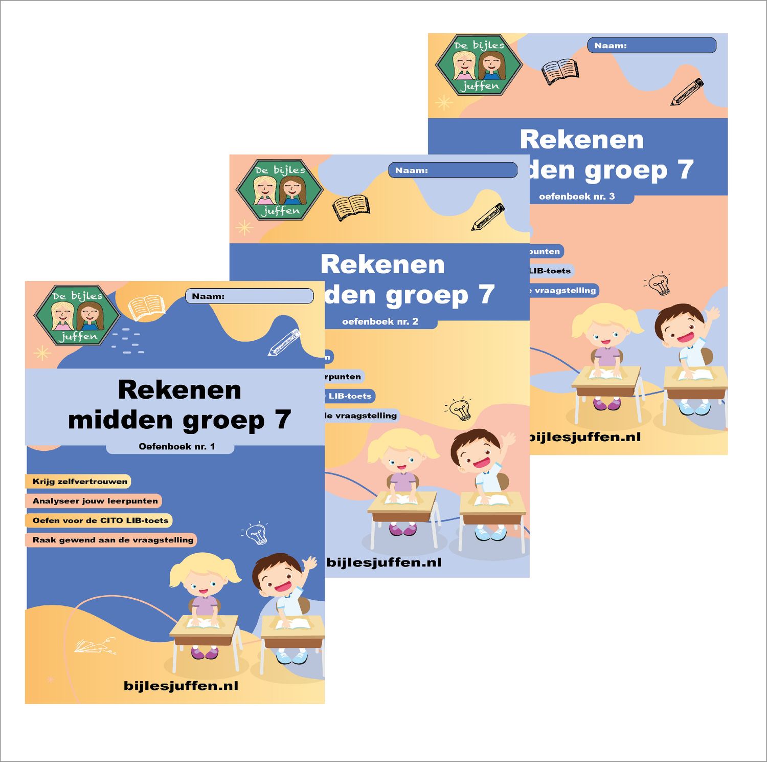 Voordeelset - CITO oefenboeken rekenen midden groep 7