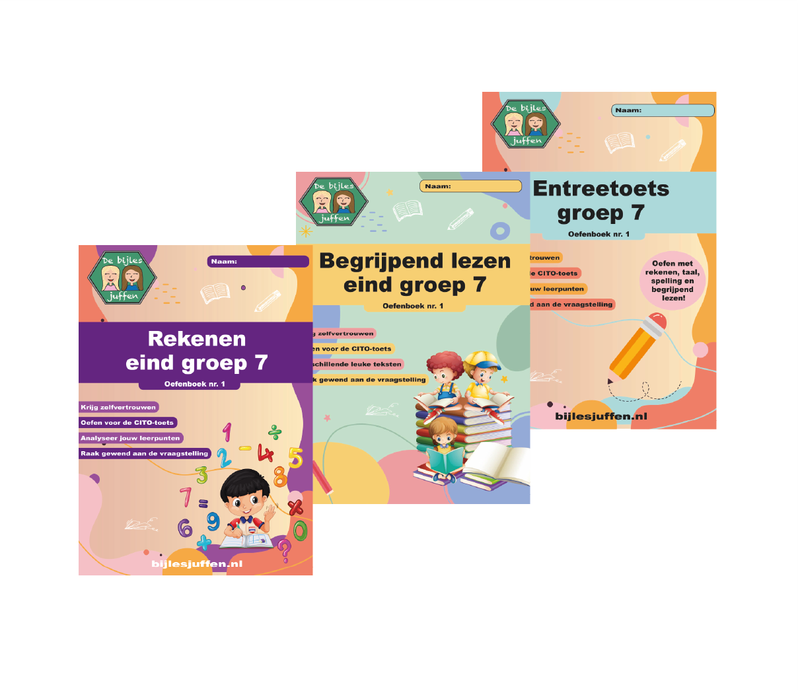 Voordeelset - CITO oefenboeken Entreetoets groep 7