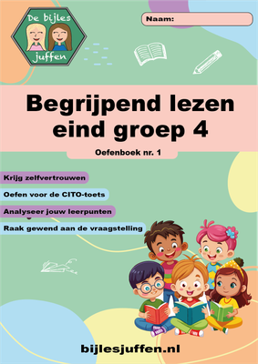 Oefenboek begrijpend lezen eind groep 4 nr. 1