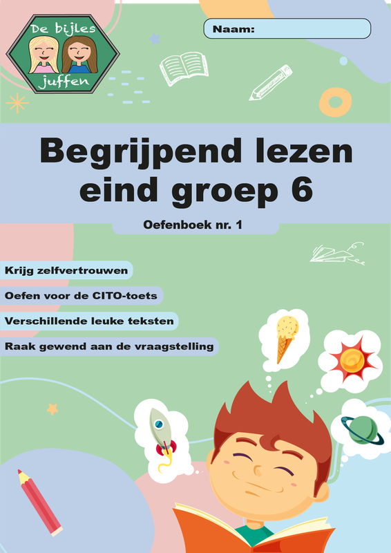 Oefenboek begrijpend lezen eind groep 6 nr. 1