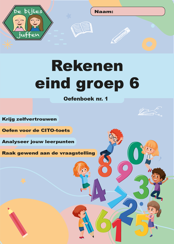 Oefenboek rekenen eind groep 6 nr. 1