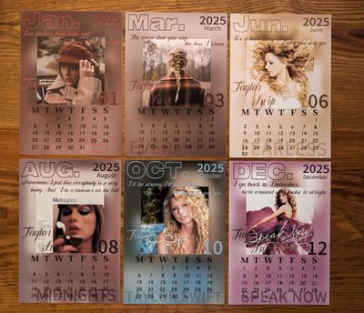 Chinese Calendar Cards