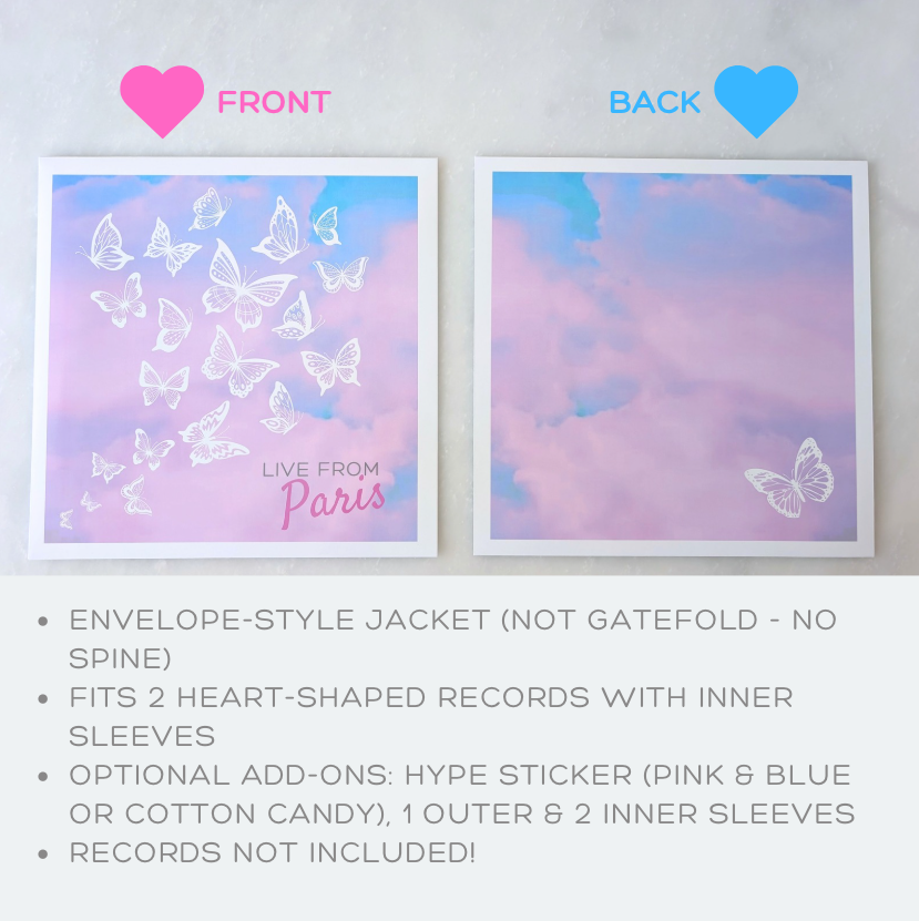 Live From Paris - Pink &amp; Blue Butterflies