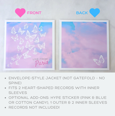 Live From Paris - Pink &amp; Blue Butterflies