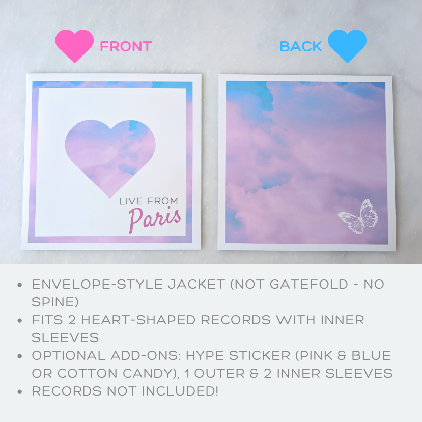 Live From Paris - Pink &amp; Blue Heart