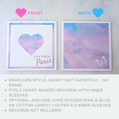 Live From Paris - Pink &amp; Blue Heart
