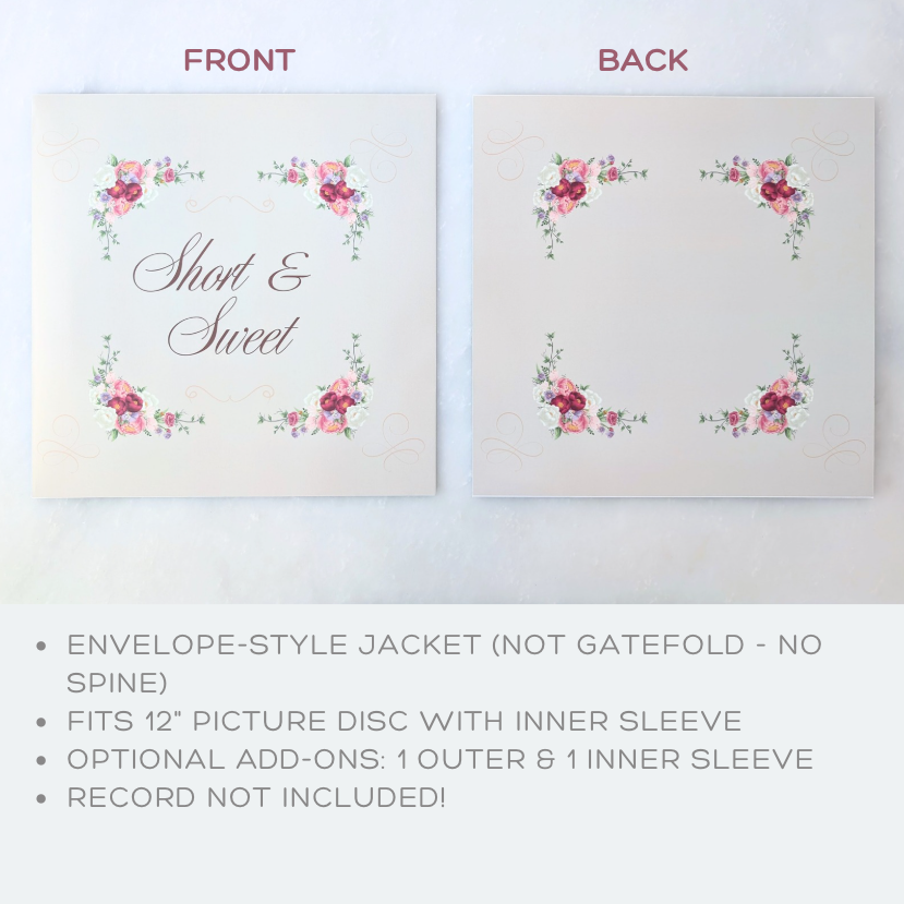Short &amp; Sweet - Picture Disc Vinyl Jacket