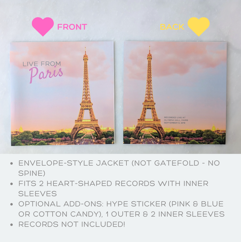 Live From Paris - Cotton Candy Eiffel Tower