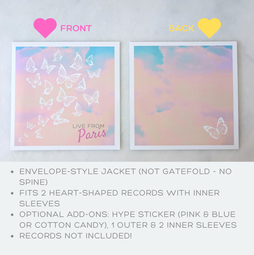 Live From Paris - Cotton Candy Butterflies