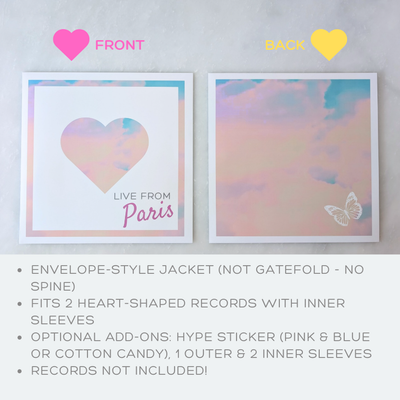 Live From Paris - Cotton Candy Heart