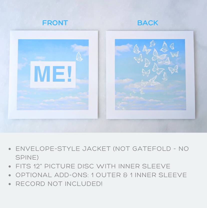 Me! Picture Disc - Blue &amp; White