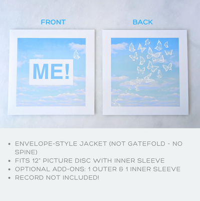 Me! Picture Disc - Blue &amp; White
