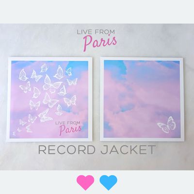Live From Paris - Pink &amp; Blue Butterflies