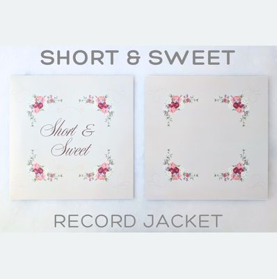 Short &amp; Sweet - Picture Disc Vinyl Jacket