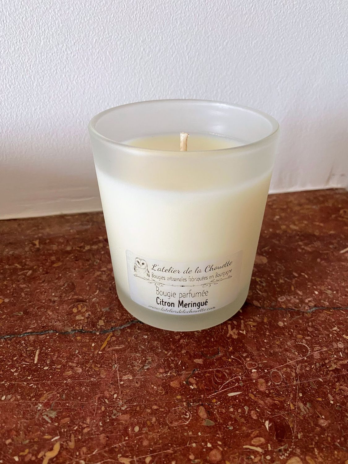 Bougie parfumée Citron meringué - 200 mL