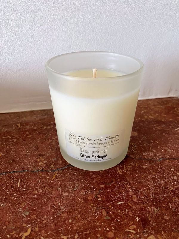 Bougie parfumée Citron meringué - 200 mL