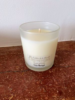 Bougie parfumée Citron meringué - 200 mL