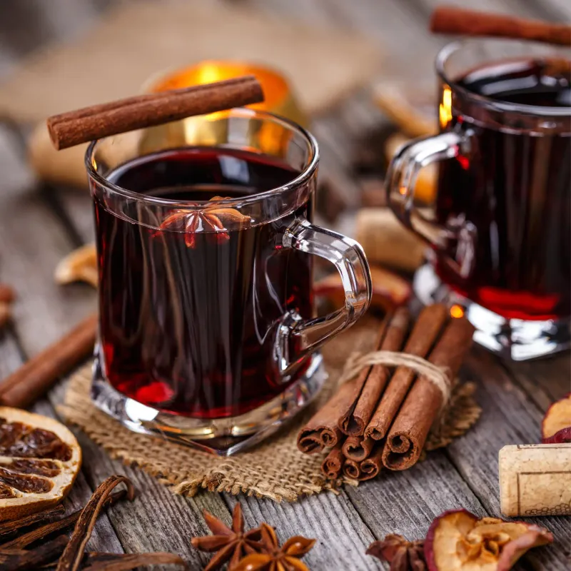 Bougie parfumée Vin chaud de Noël - 300 mL