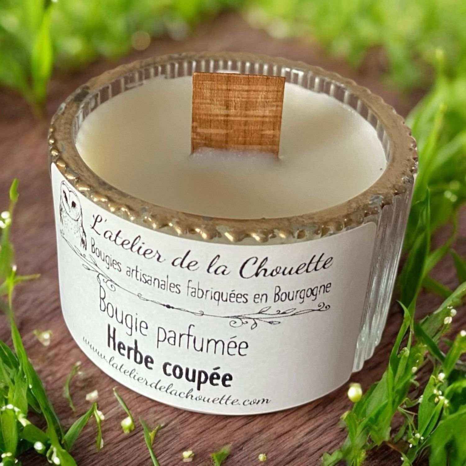 Bougie parfumée Herbe coupée - 40 mL