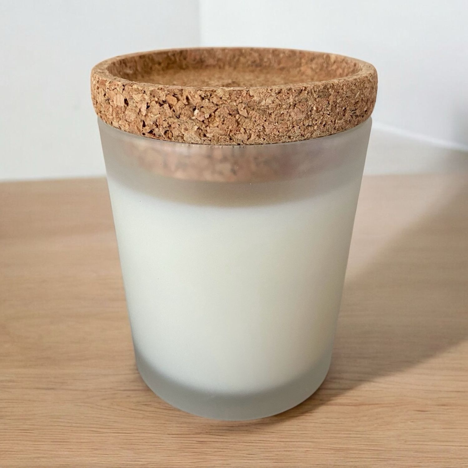 Couvercle / support en liège pour bougies 200mL