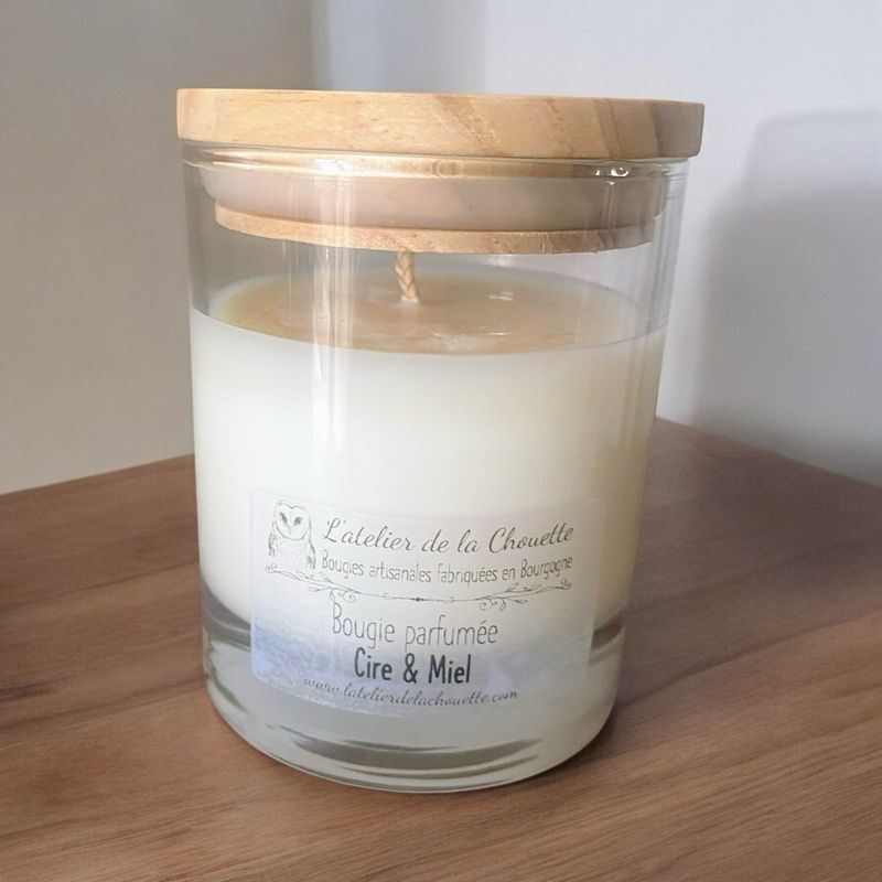 Bougie parfumée Cire &amp; Miel - 140 mL