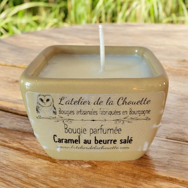 Bougie parfumée Caramel au beurre salé - 50 mL