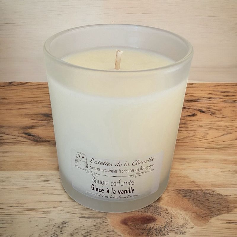 Bougie parfumée Glace à la vanille - 200 mL