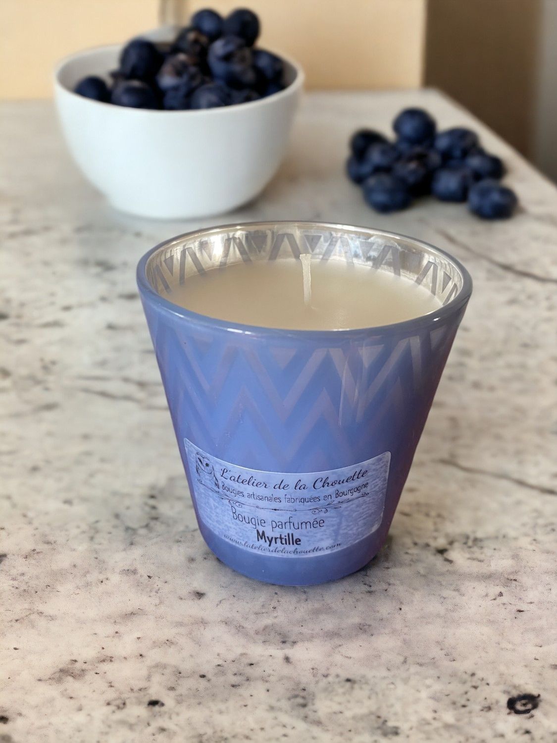 Bougie parfumée Myrtille - 160 mL