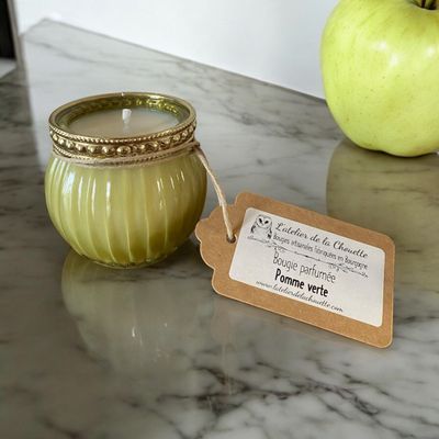 Bougie parfumée Pomme verte - 100 mL