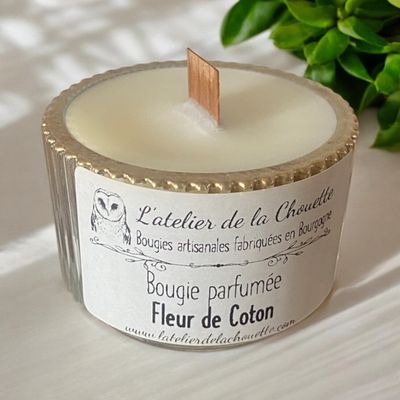 Bougie parfumée Fleur de coton - 40 mL