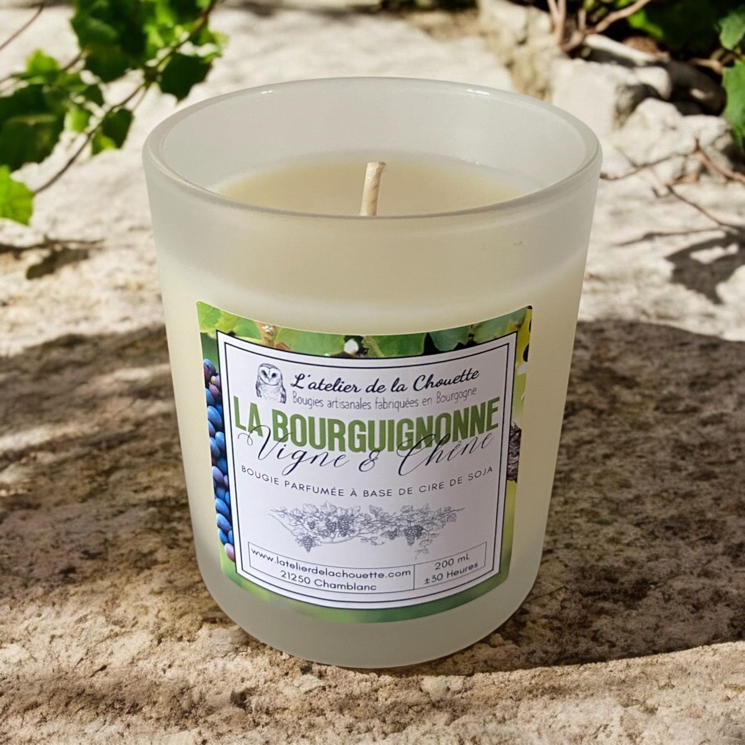 Bougie parfumée La Bourguignonne - 200 mL