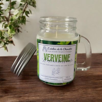 Bougie parfumée Verveine - 120 mL