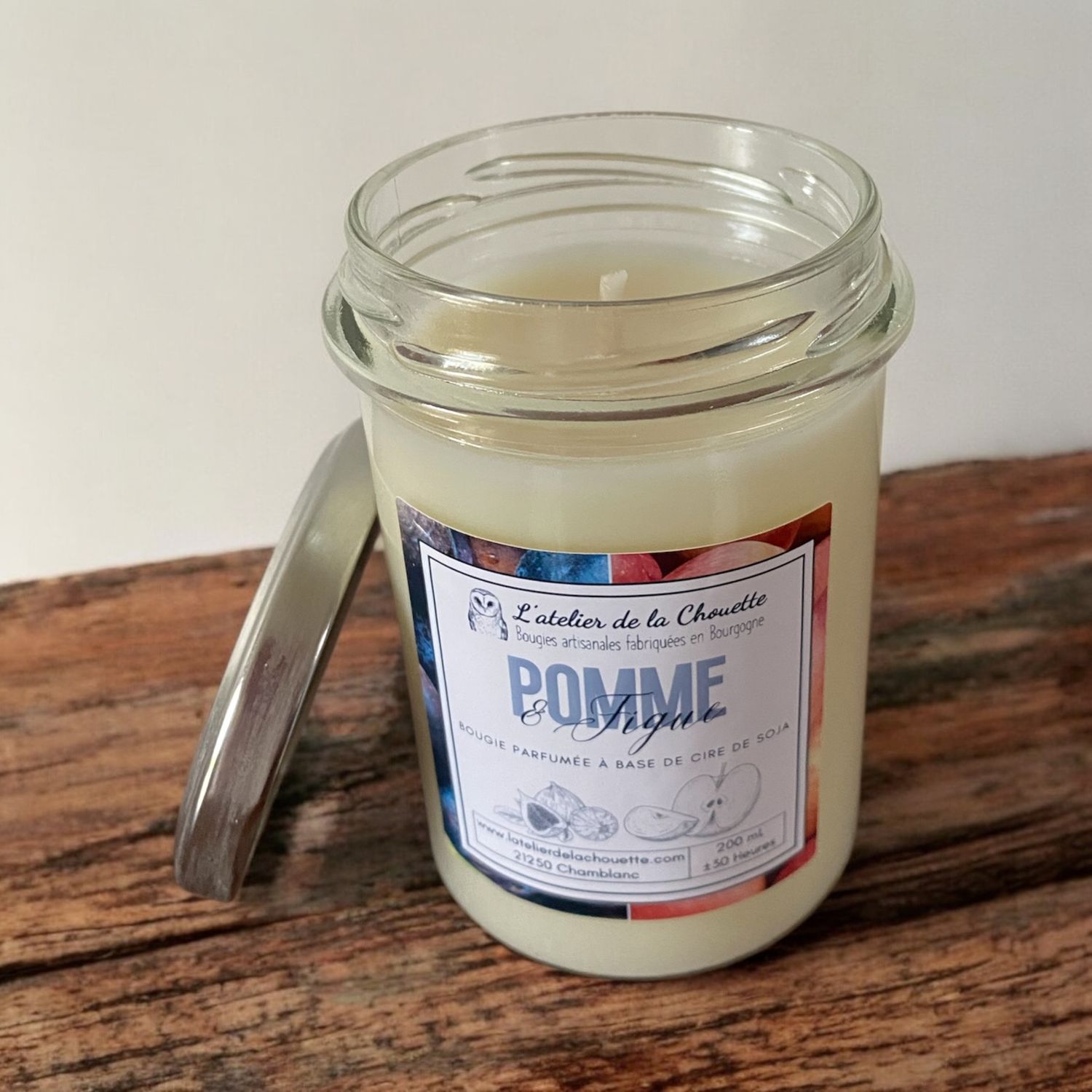 Bougie parfumée Pomme &amp; Figue - 200 mL