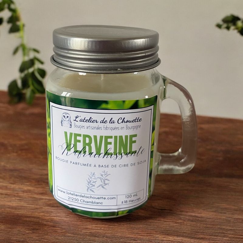 Bougie parfumée Verveine - 120 mL