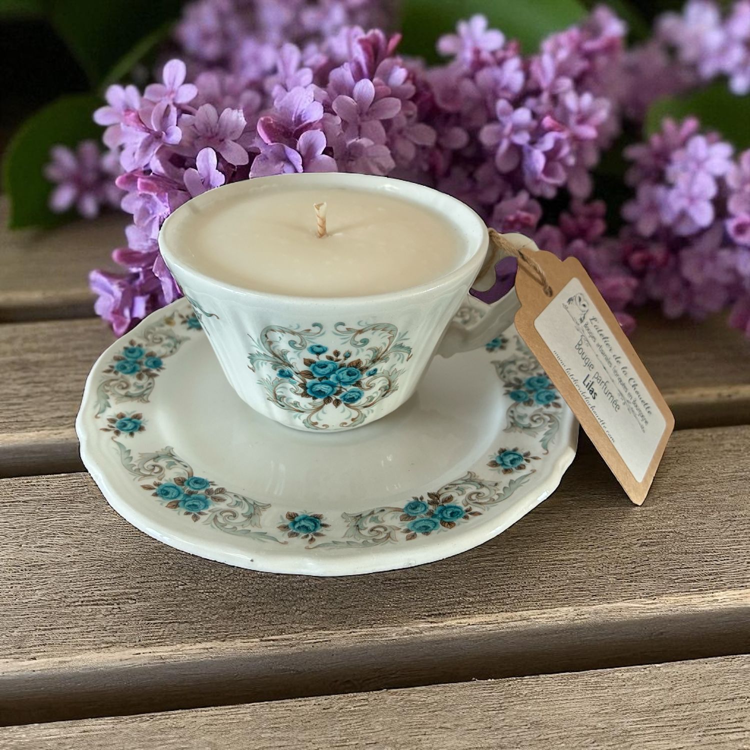 Bougie parfumée Lilas - 120 mL