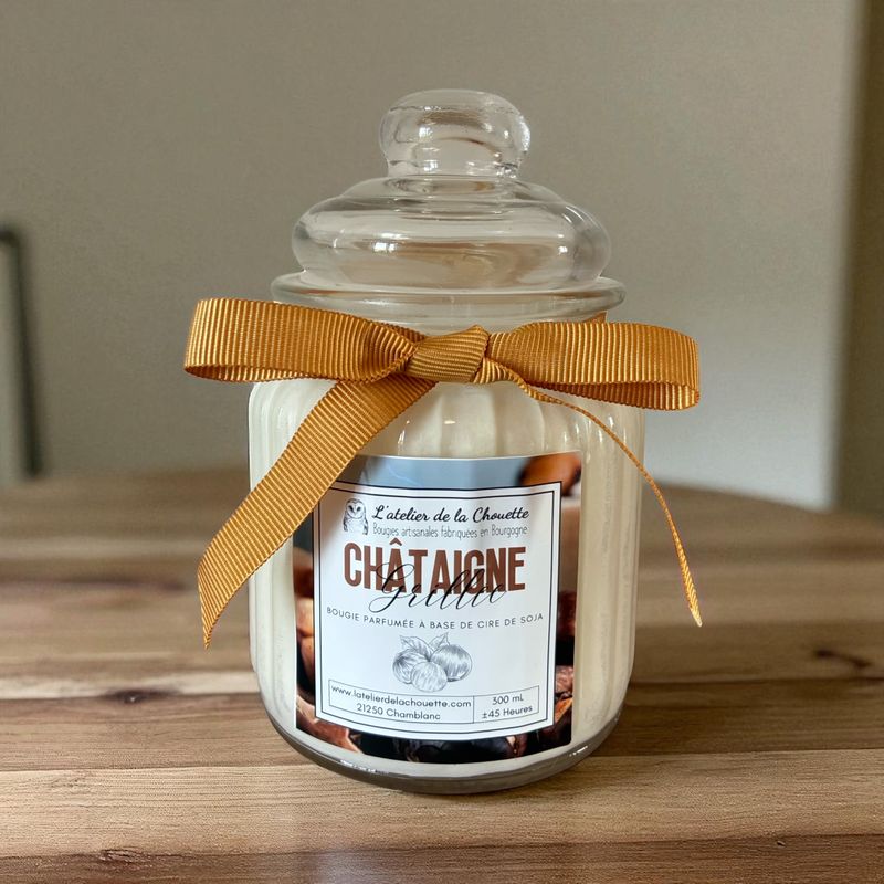 Bougie parfumée Châtaigne grillée - 300 mL