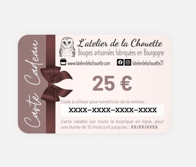 Carte cadeau