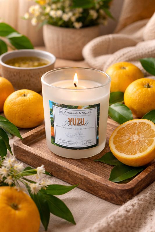 Bougie parfumée Yuzu - 200 mL