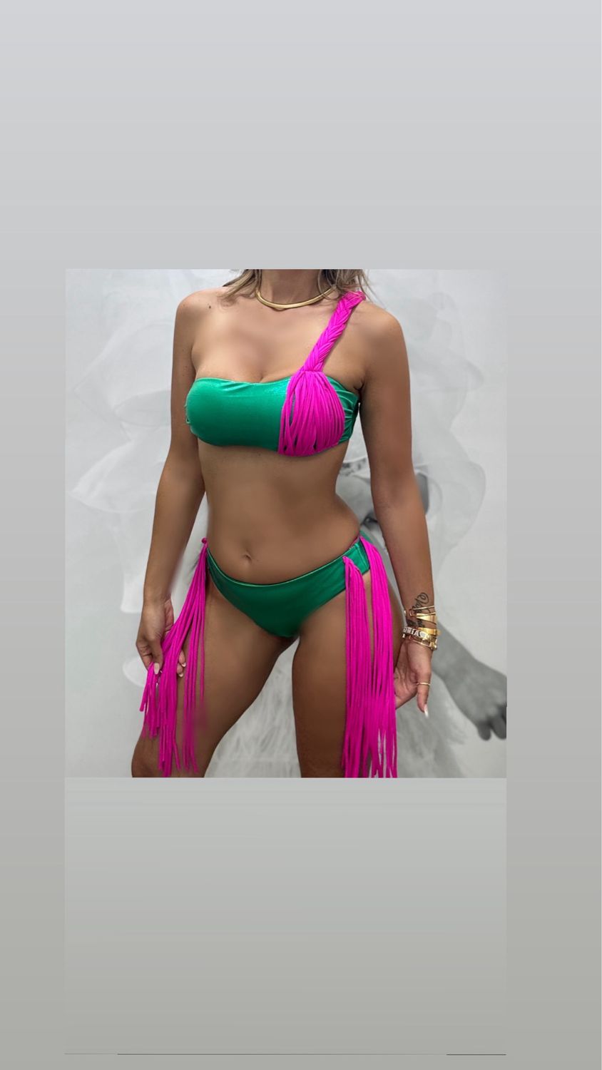 fascia treccia e frange