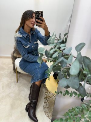 dress _ denim chiaro