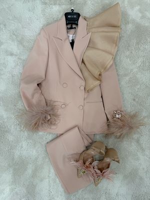 giacca e pantalone palazzo