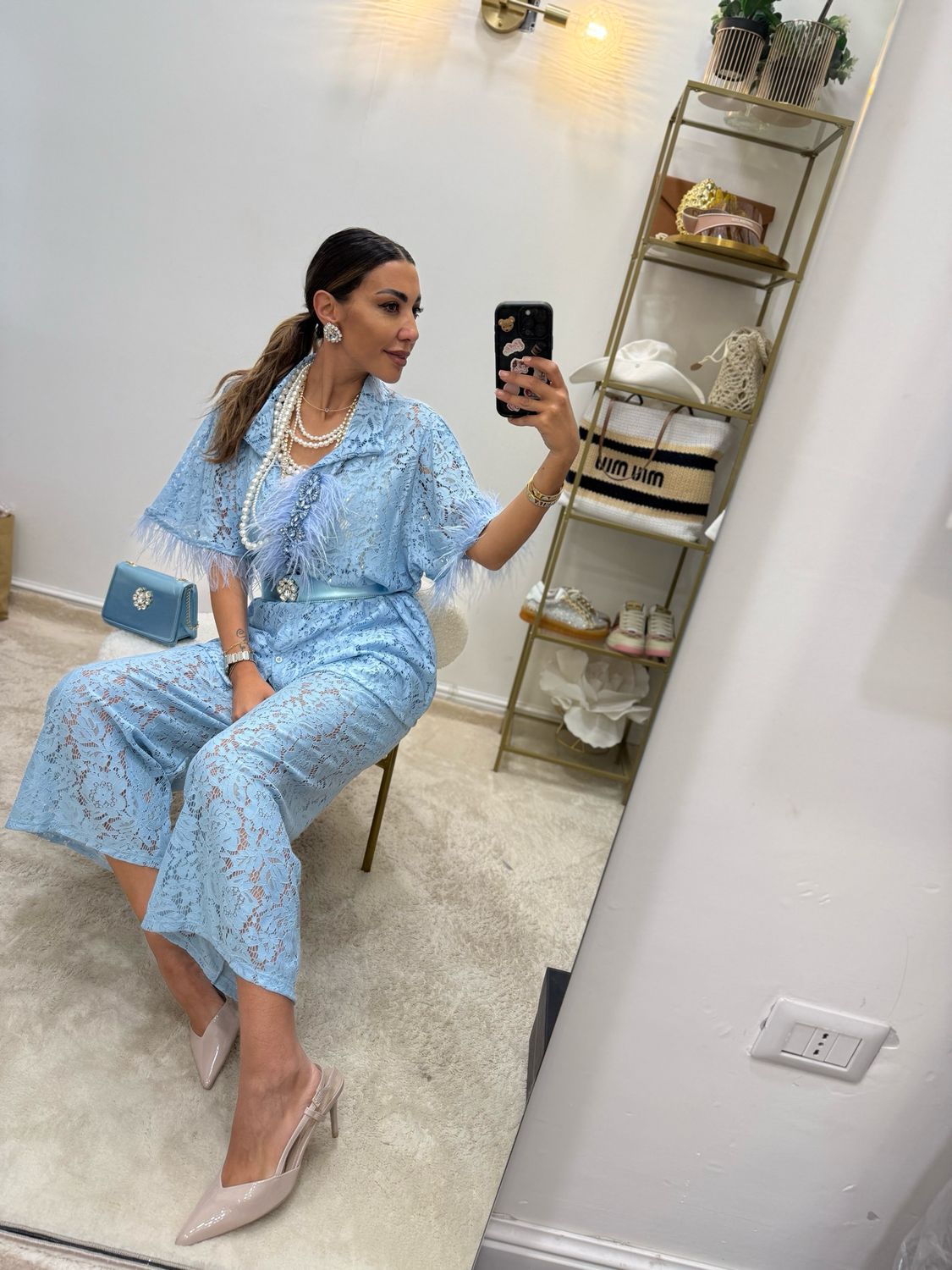set camicia e panta con molla