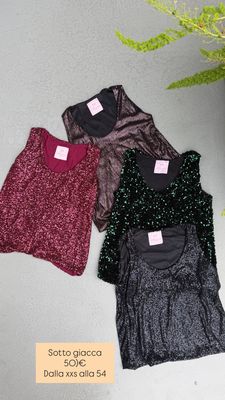 Sotto giacca paillettes