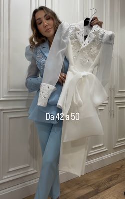 Taiuller giacca in organza