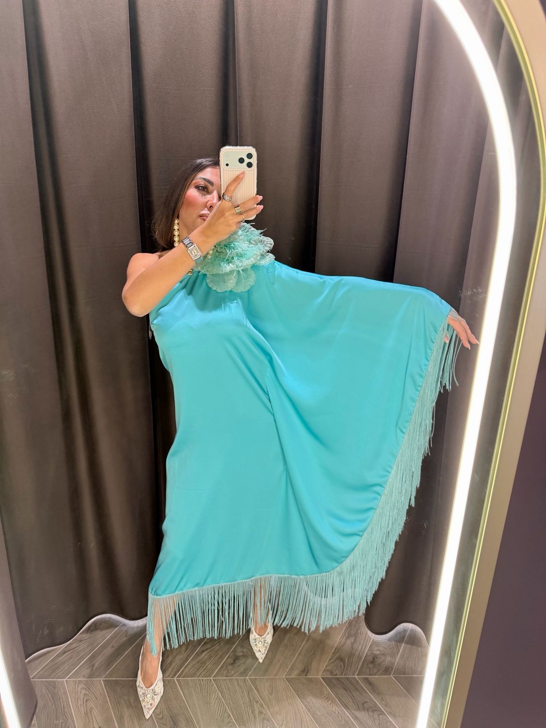 Dress frange