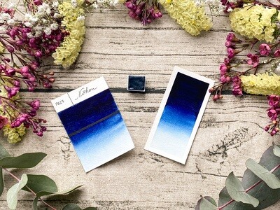 NŌKON- Aquarelle Bleue de Prusse artisanale fabriquée à la main à Paris
